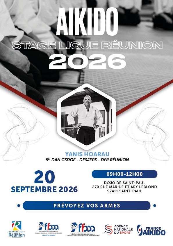 Affiche stage de ligue de rentrée